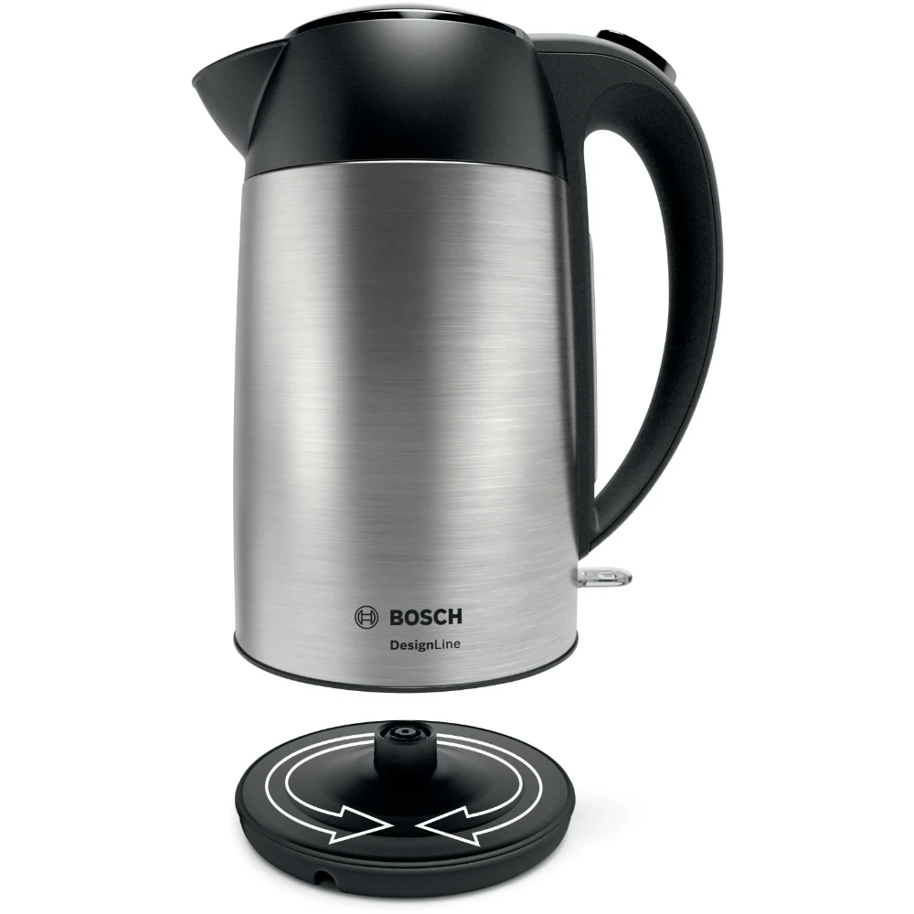 Bosch Kettle DesignLine 1.7 Litre - Stainless Steel | TWK3P420GB