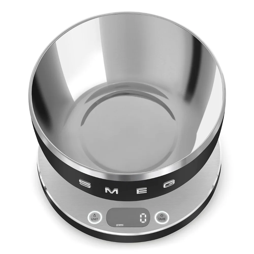 Smeg 50's Style Digital Kitchen Scales - Matte Black | KSC01BLMWW