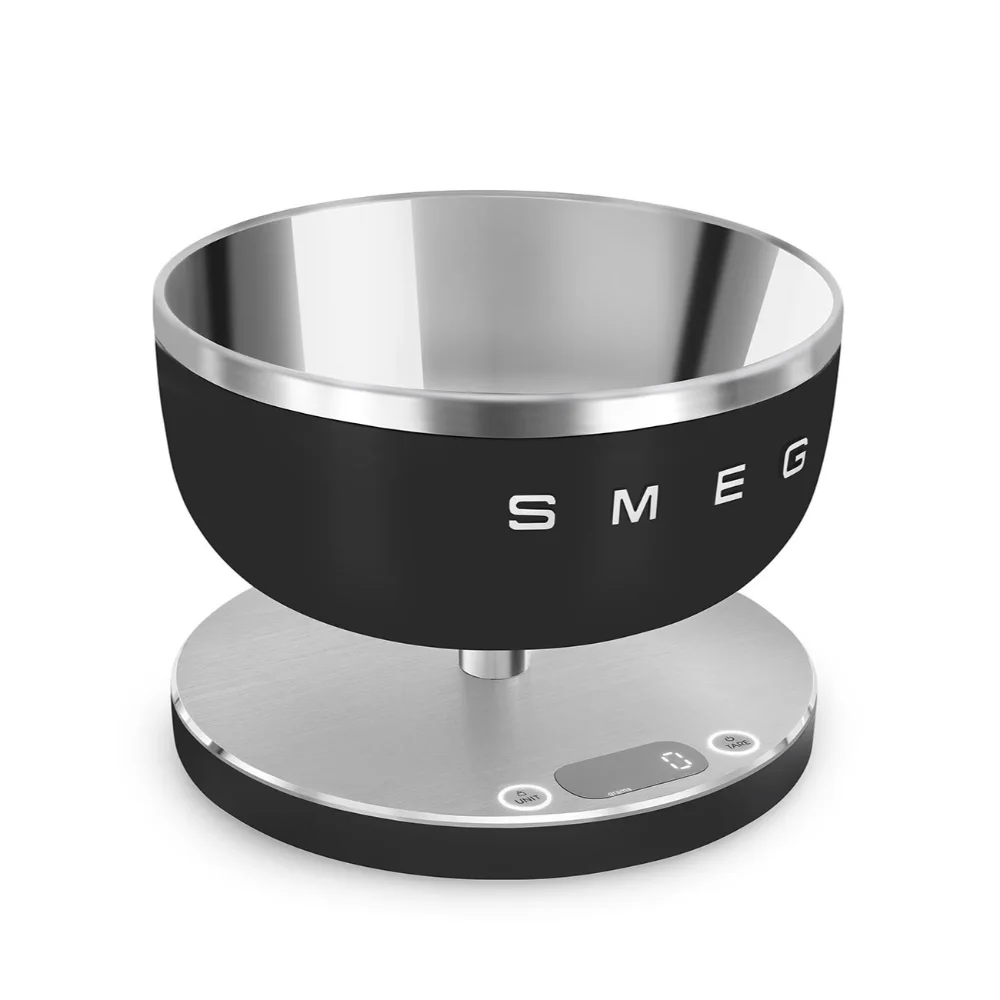 Smeg 50's Style Digital Kitchen Scales - Matte Black | KSC01BLMWW