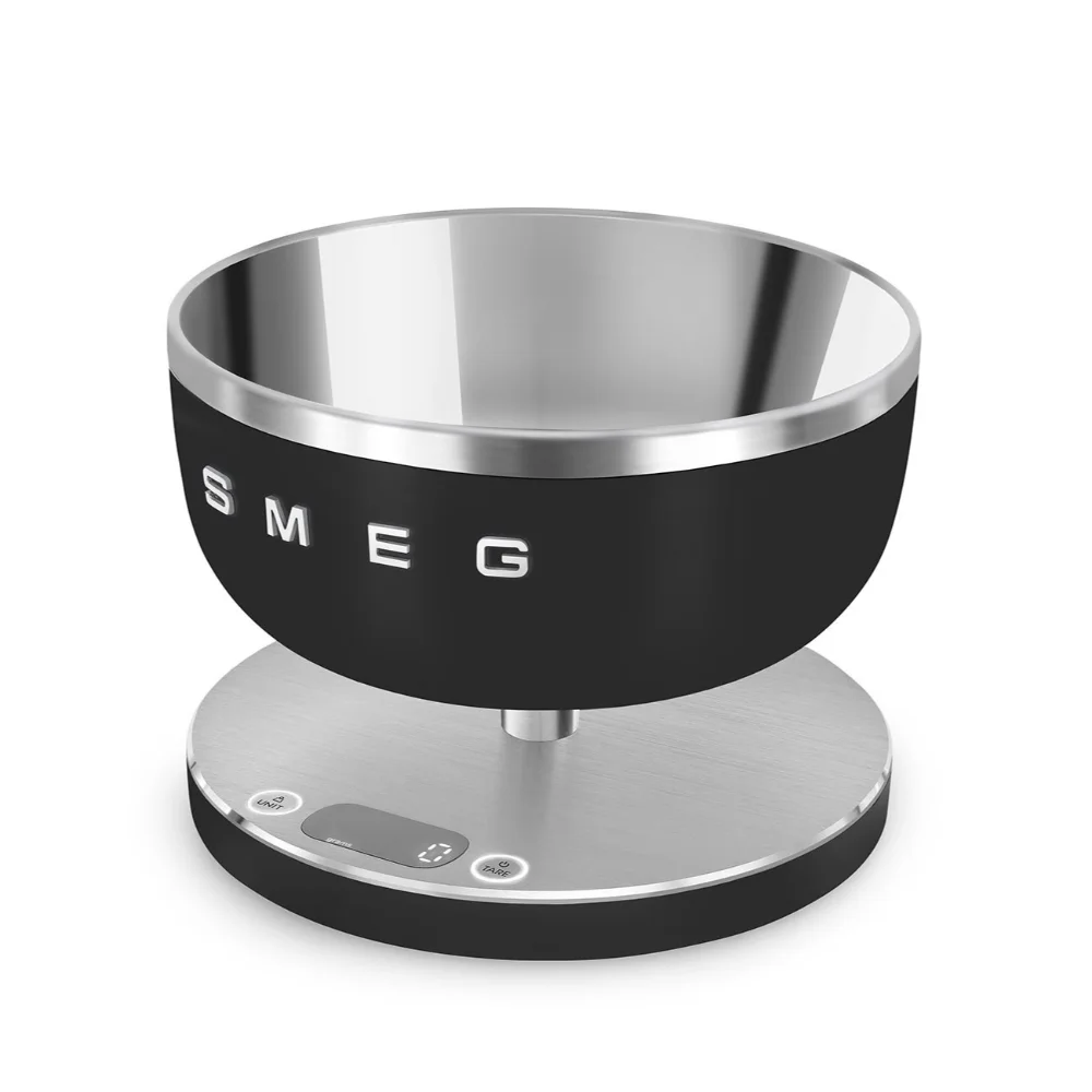 Smeg 50's Style Digital Kitchen Scales - Matte Black | KSC01BLMWW
