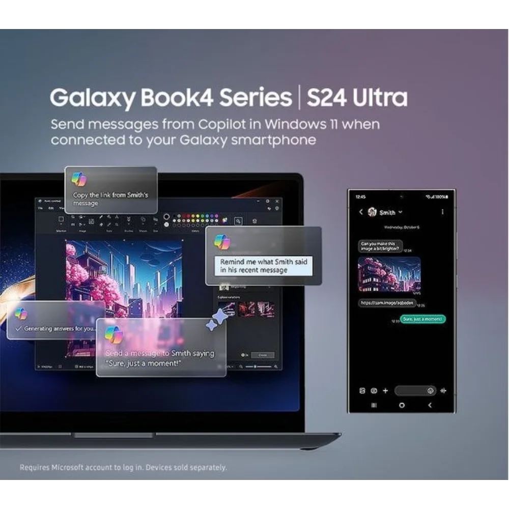 Samsung Galaxy Book4 15.6 Inch Core I7 512GB SSD - Grey | NP750XGJ-KG4UK