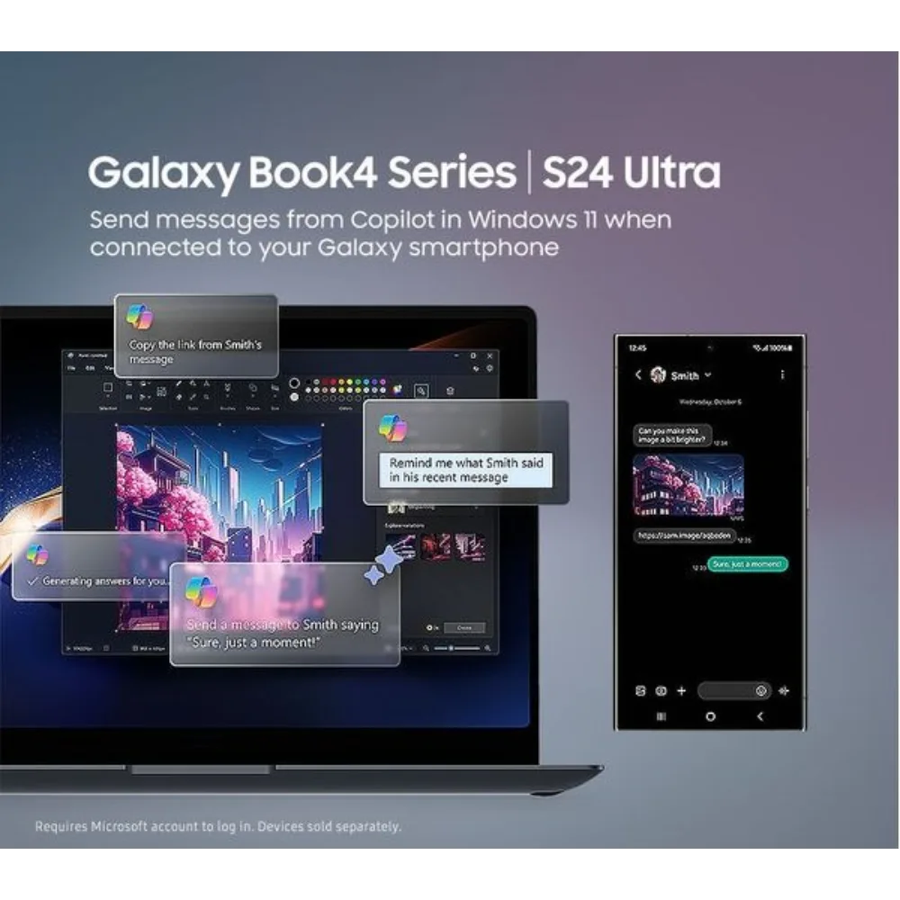 Samsung Galaxy Book4 15.6 Inch Core I5 512GB SSD 8GB RAM - Grey | NP750XGJ-KG3UK