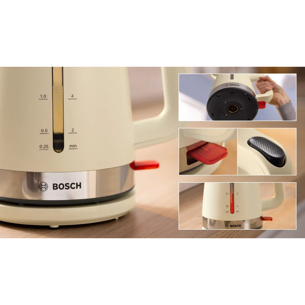 Bosch MyMoment 1.7 Litre Kettle - Cream | TWK4M227GB