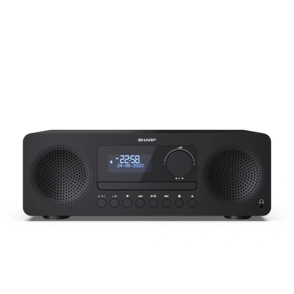 Sharp Tokyo All In One Dab System FM Radio - Black | SXL-B720