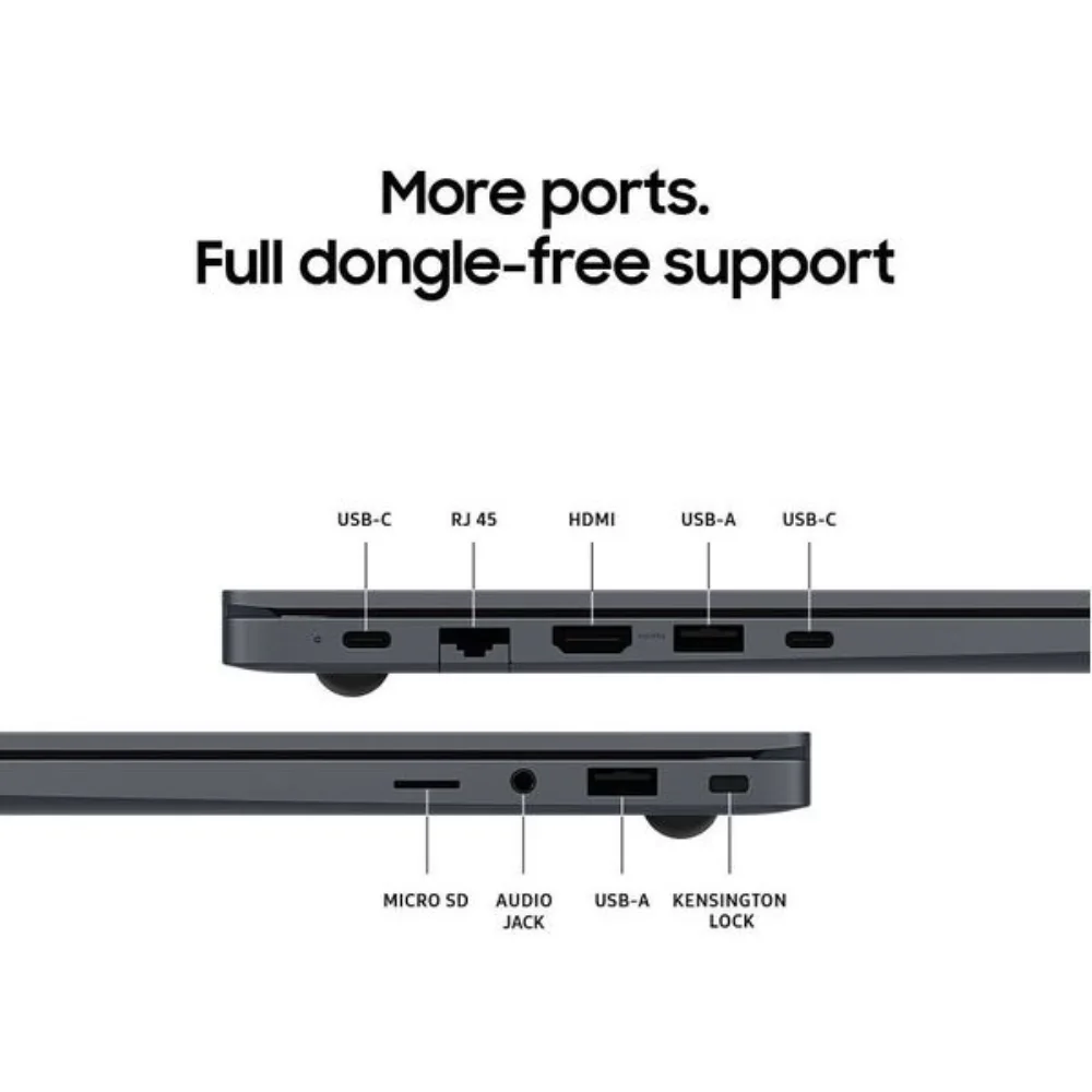 Samsung Galaxy Book4 15.6 Inch Core I5 512GB SSD 8GB RAM - Grey | NP750XGJ-KG3UK