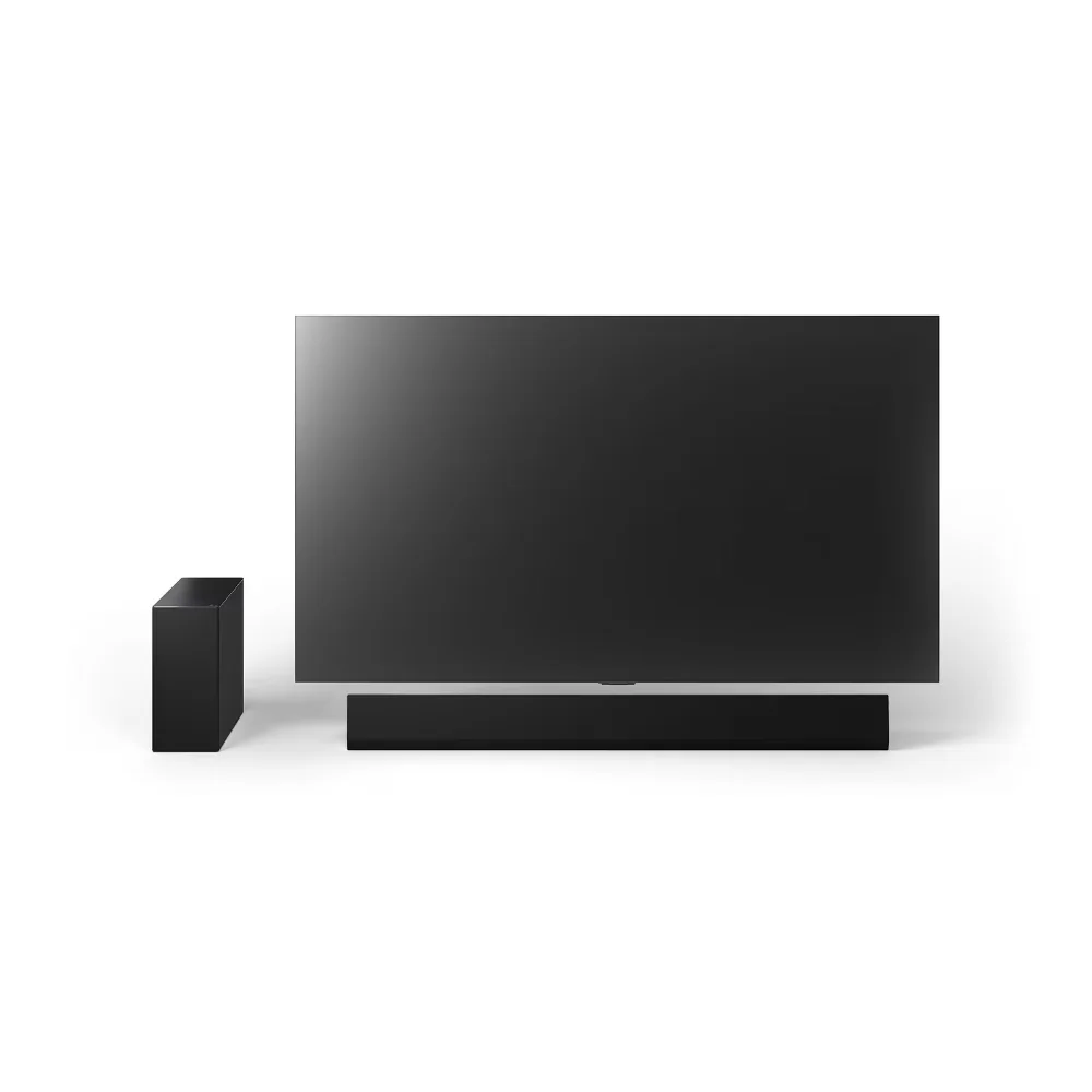 LG 3.1ch Soundbar with Dolby Atmos Wall Mounted with Subwoofer | USG10TY.DGBRLLK