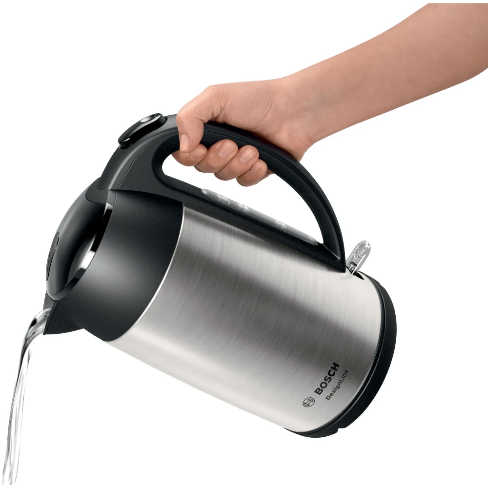 Bosch Kettle DesignLine 1.7 Litre - Stainless Steel | TWK3P420GB