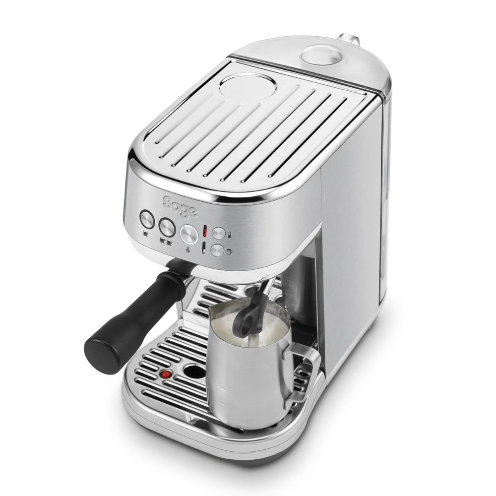 Sage The Bambino Plus Coffee Machine - Brushed Stainless Steel | SES500BSS4GUK1