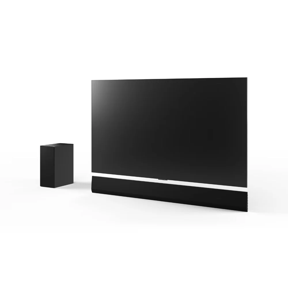 LG 3.1ch Soundbar with Dolby Atmos Wall Mounted with Subwoofer | USG10TY.DGBRLLK
