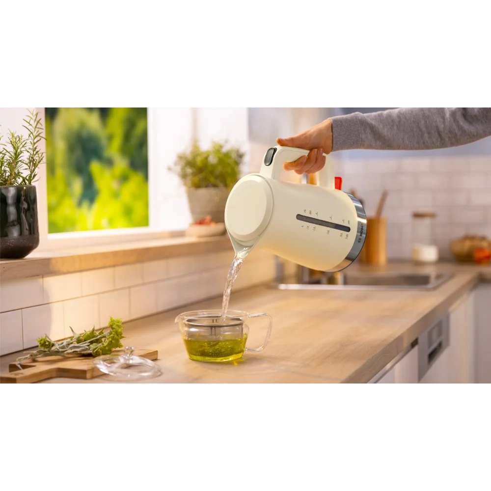 Bosch MyMoment 1.7 Litre Kettle - Cream | TWK4M227GB