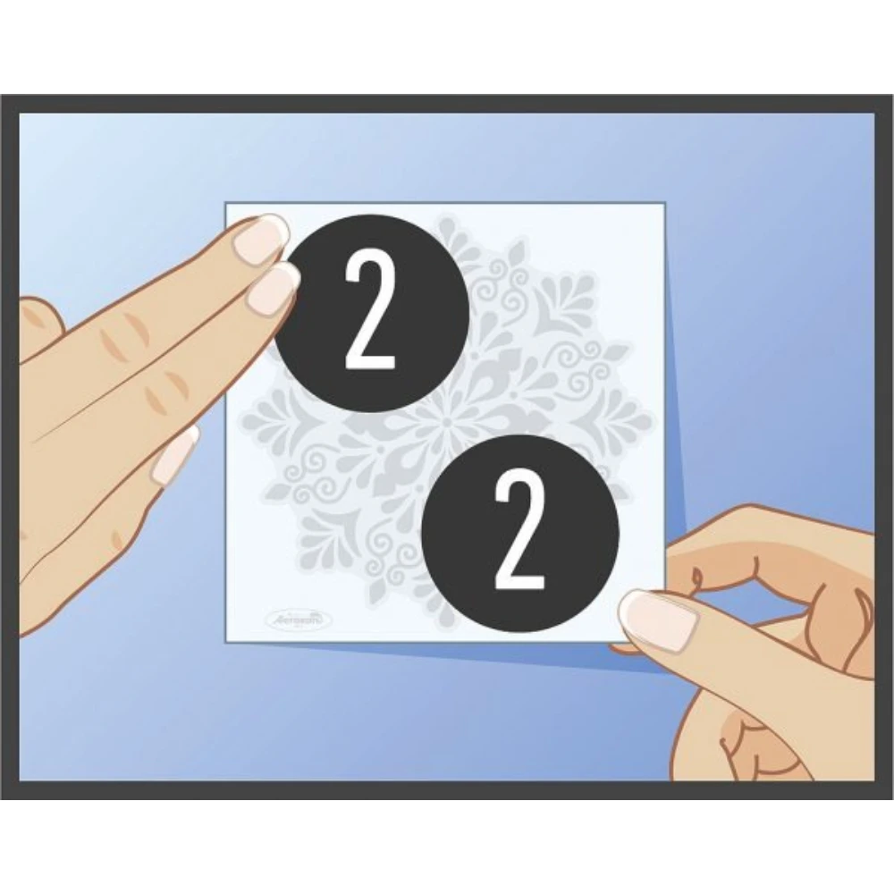 Aeroxon Window Fly Sticker Killer 4 Pack Decorative | AX07