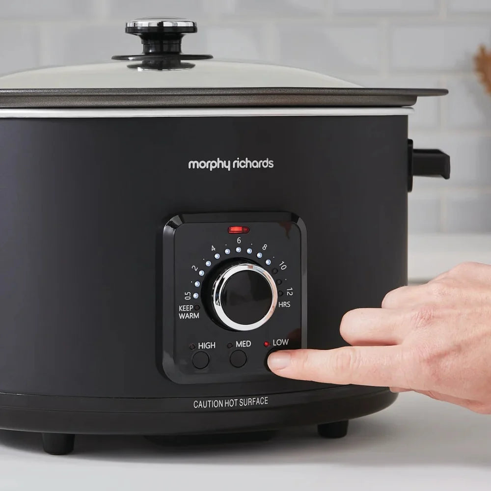Morphy Richards 6.5 Litre Easy Time Slow Cooker - Black | 461021
