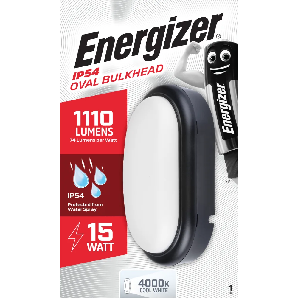 Energizer 15W LED Oval Bulkhead | 1824-20