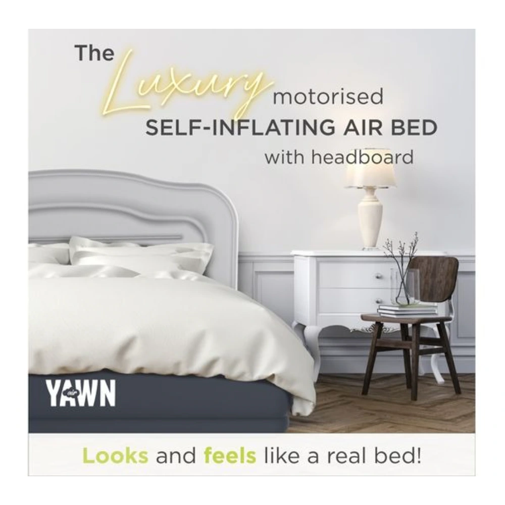 Yawn Self Inflating Air Bed with Fitted Sheet ( Inflatable Mattress ) - Double | 01659