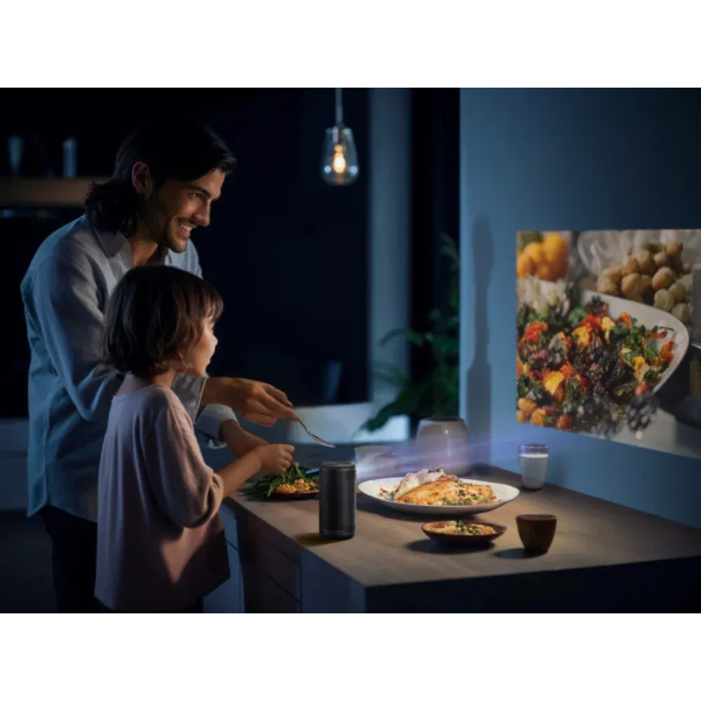 Nebula Capsule 3 1080p Mini Portable Projector with Stand - Black | N2425212