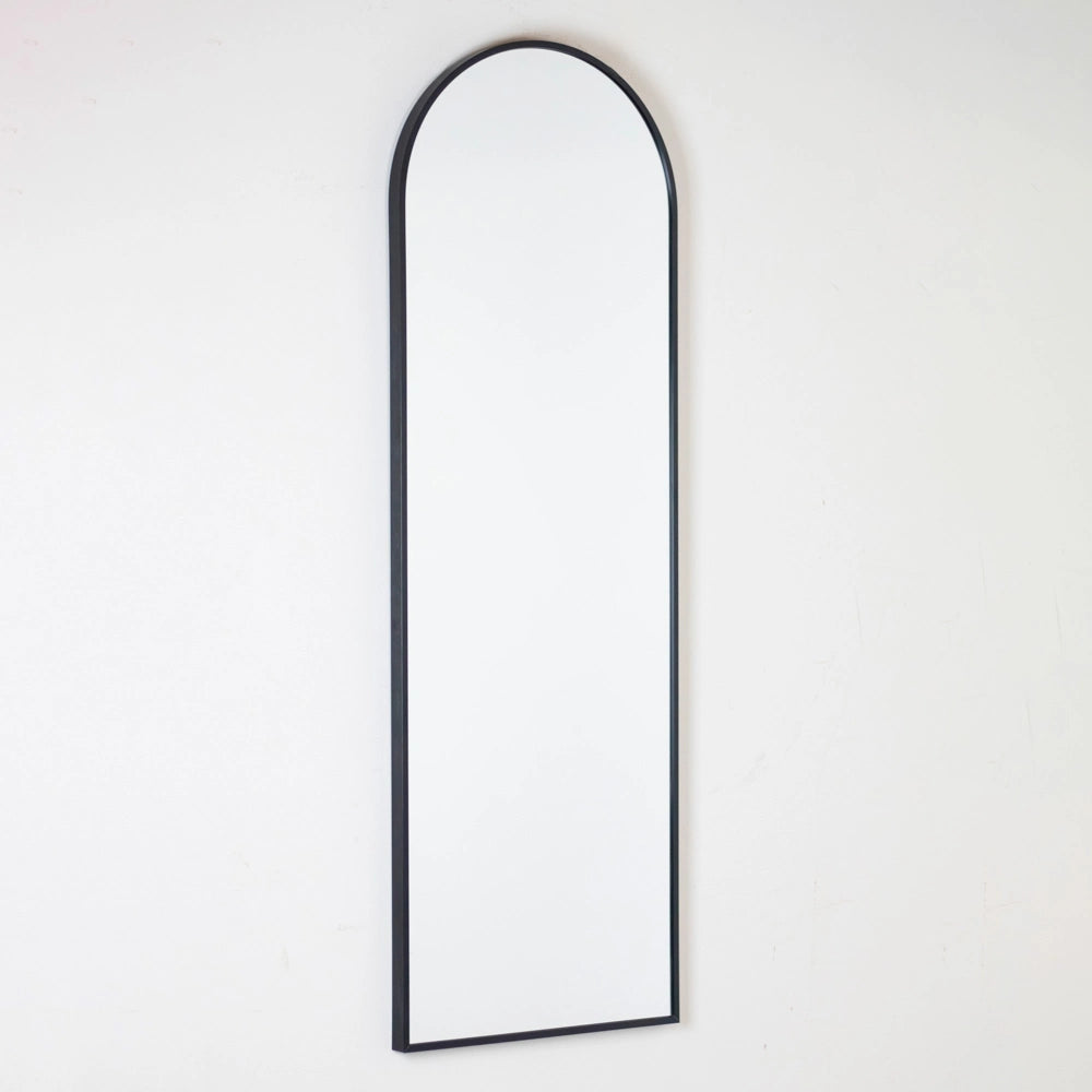 Tara Lane Modena Arch Wall Mirror 40cm x 120cm - Black | TL7231