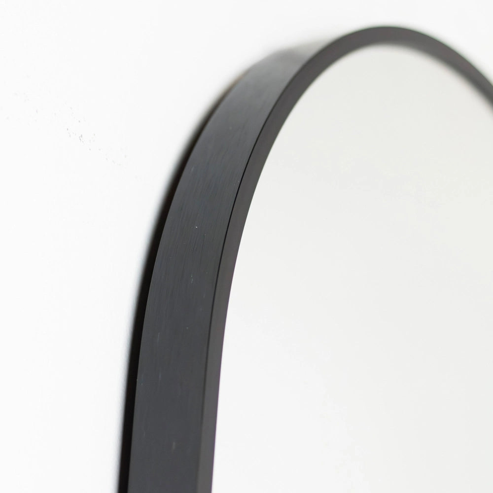 Tara Lane Modena Arch Wall Mirror 40cm x 120cm - Black | TL7231