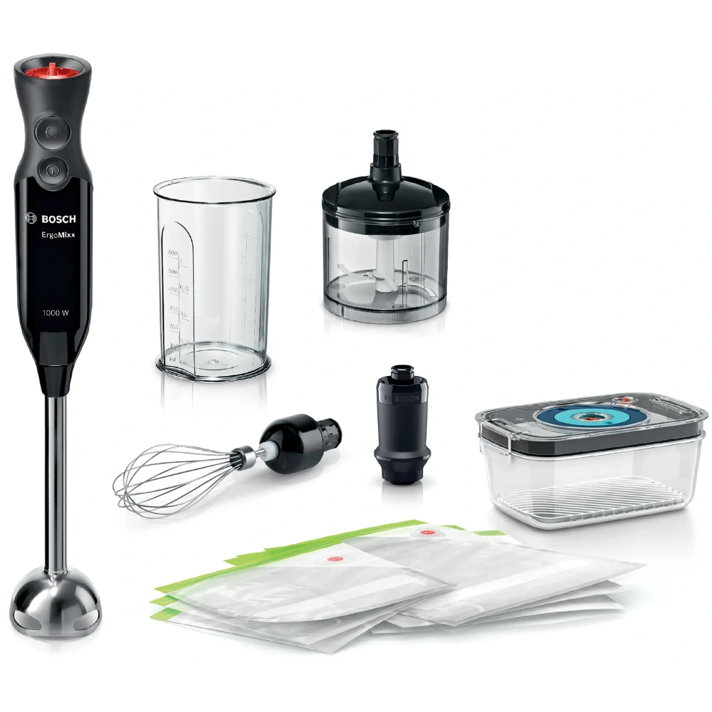 Ex-Display Bosch ErgoMixx Hand Blender - Black and Silver | MS6CB61V5G