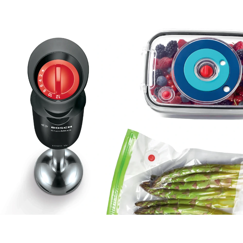 Ex-Display Bosch ErgoMixx Hand Blender - Black and Silver | MS6CB61V5G