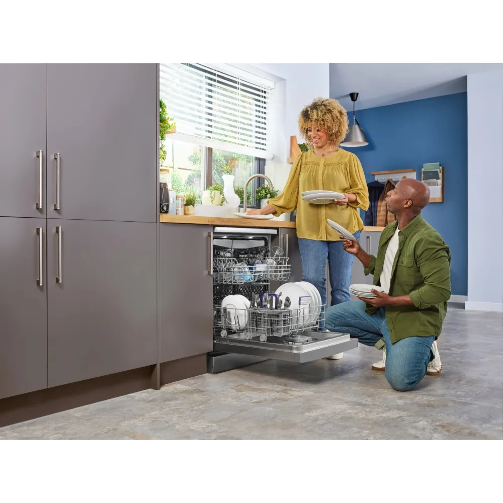 Beko 16 Place Freestanding 60cm Dishwasher - Stainless Steel | BDFN36640CX