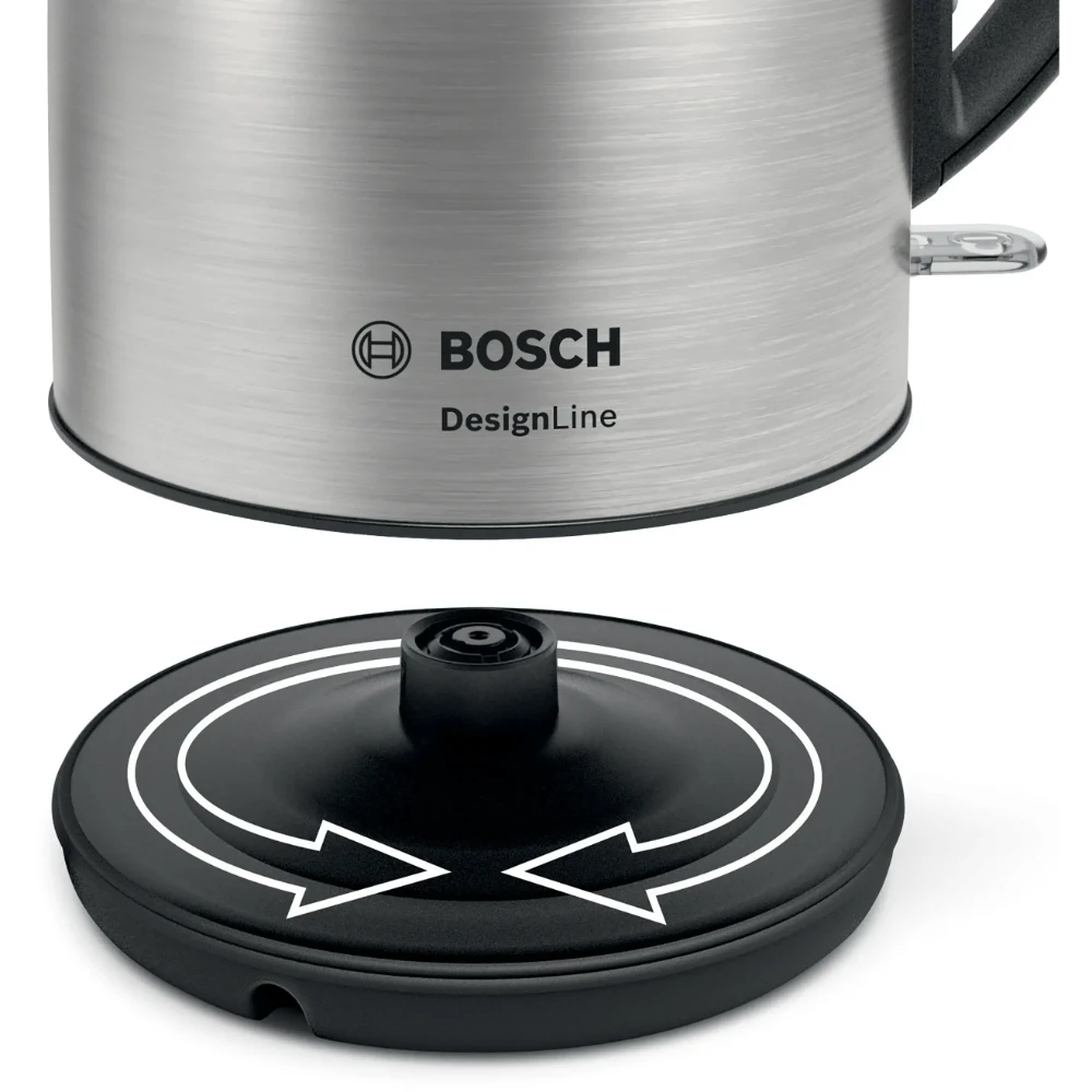 Bosch Kettle DesignLine 1.7 Litre - Stainless Steel | TWK3P420GB