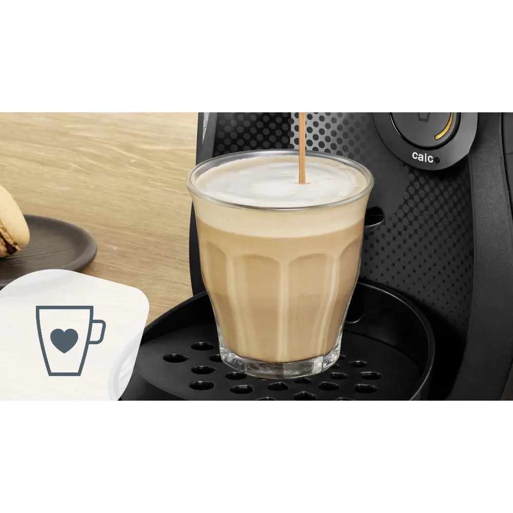 Bosch Tassimo Happy Pod Coffee Machine - Cream/Black | TAS1007GB