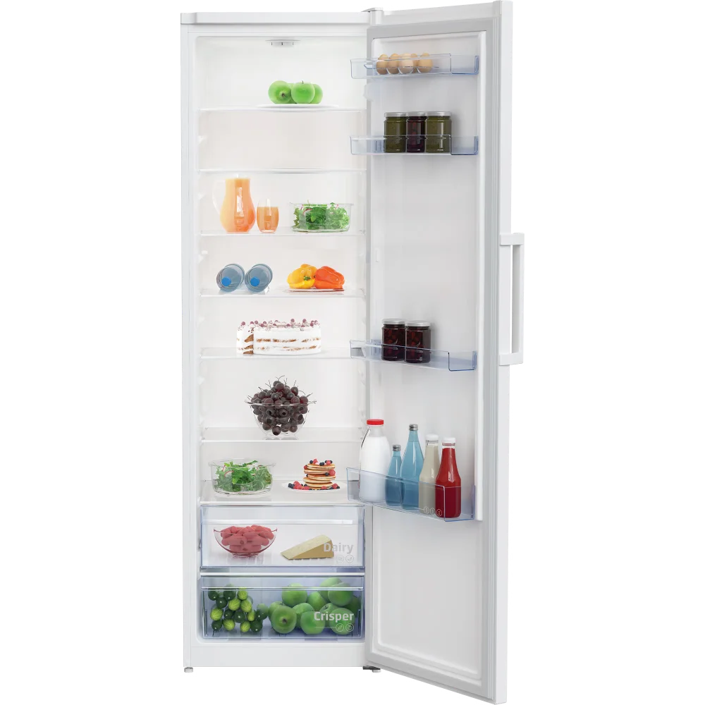 Beko 179.7cm Tall Full Larder Fridge - White | LSP4579W