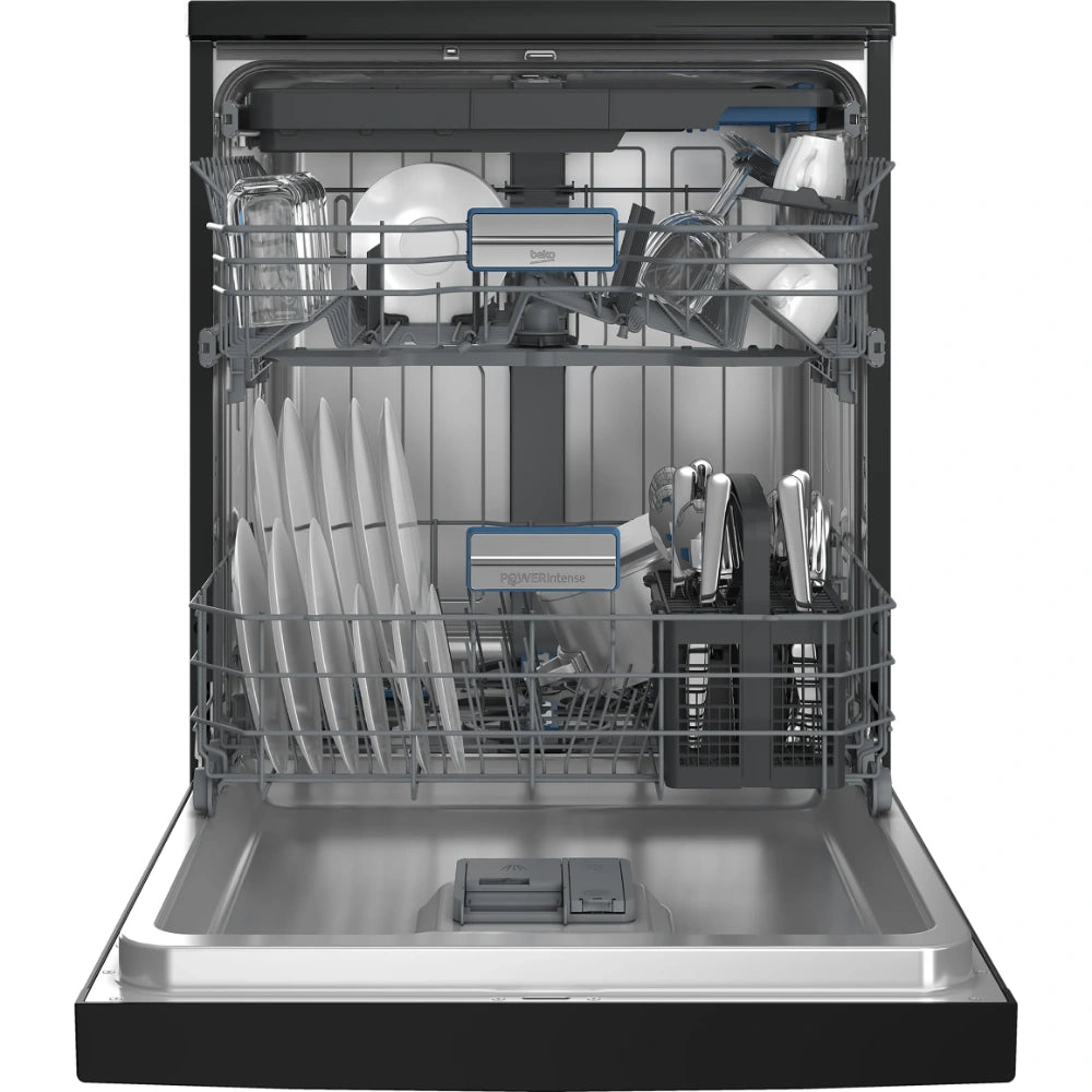 Beko Pro PowerIntense 15 Place 60cm Dishwasher - Anthracite | BDFN36540PA