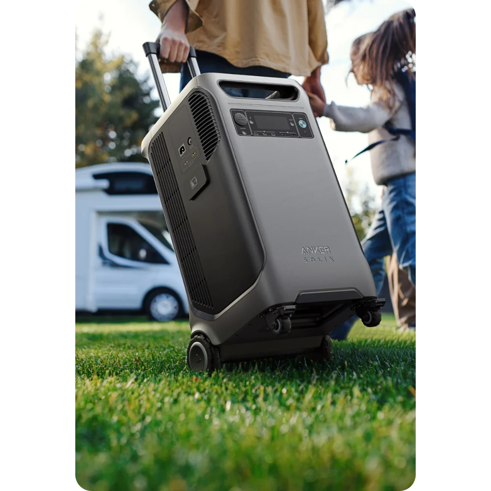 Anker SOLIX F3800 Portable Power Station Battery Backup ( 3840Wh - 6000W ) | A1790211