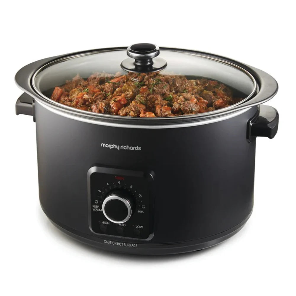 Morphy Richards 6.5 Litre Easy Time Slow Cooker - Black | 461021