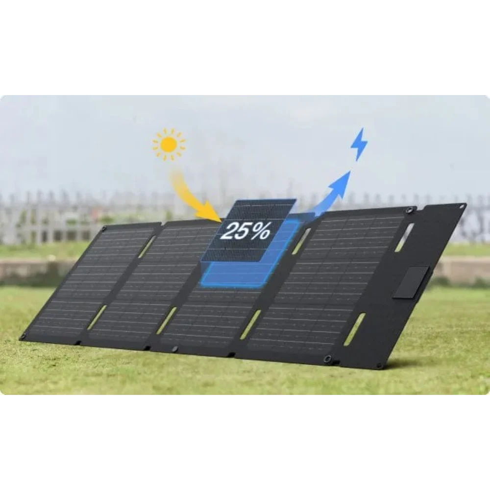 EcoFlow 60W USB-C Portable Solar Panel | EFSOLAR60-TYPE-C