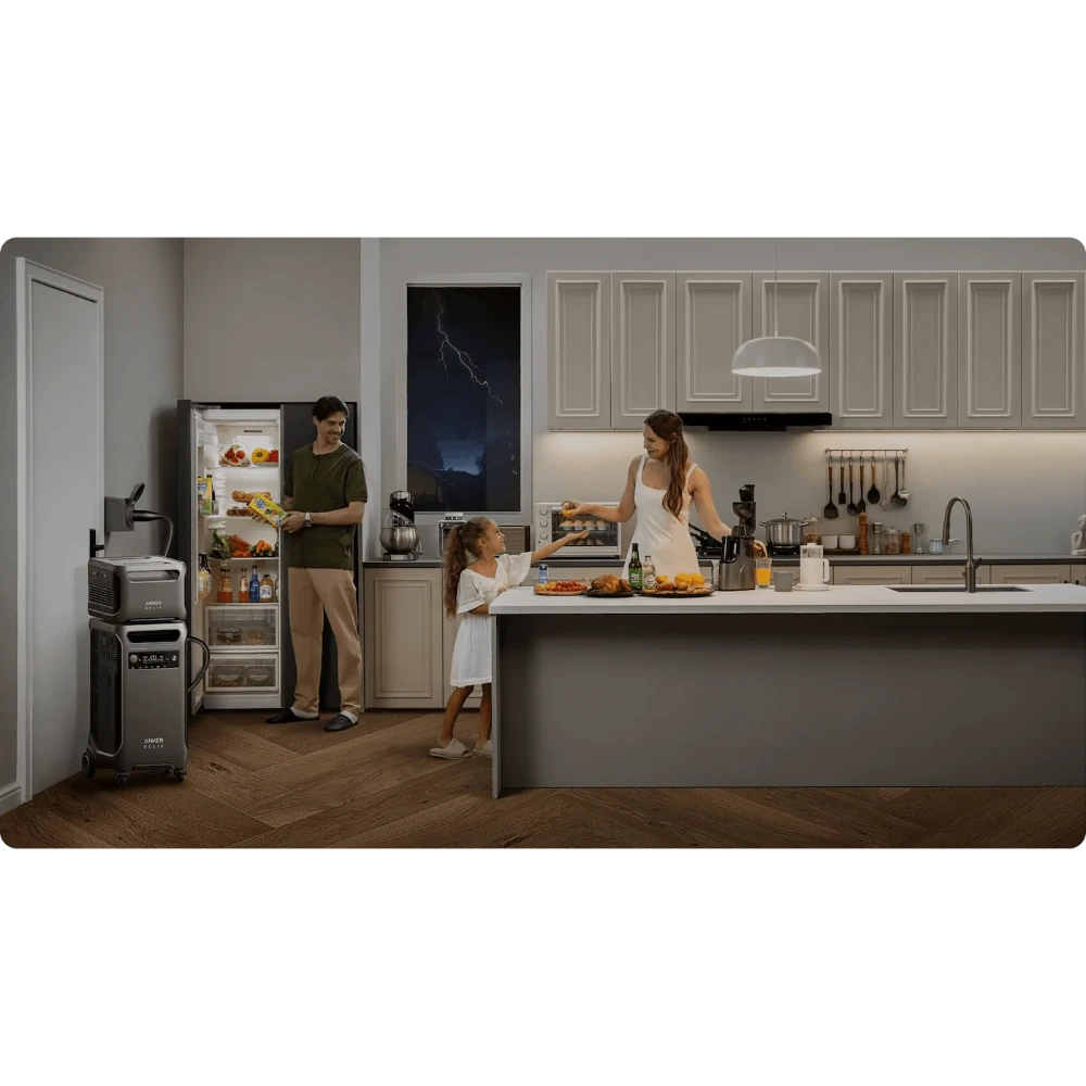 Anker SOLIX F3800 Portable Power Station Battery Backup ( 3840Wh - 6000W ) | A1790211