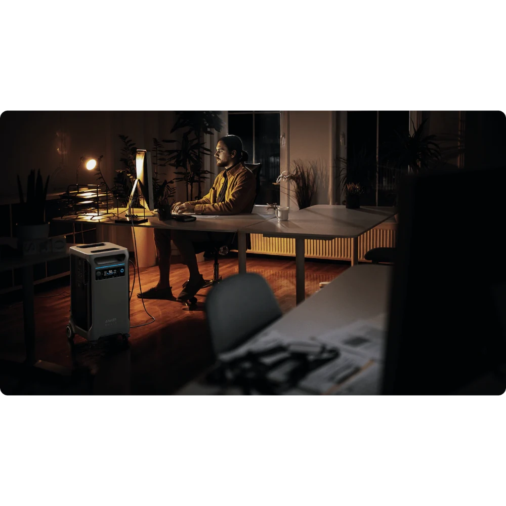 Anker SOLIX F3800 Portable Power Station Battery Backup ( 3840Wh - 6000W ) | A1790211