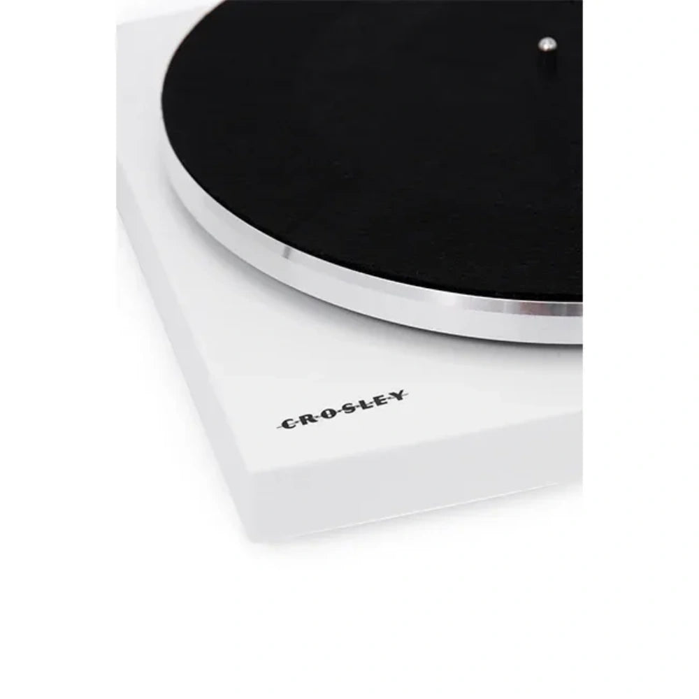 Crosley T150 Bluetooth Record Vinyl Player with Speakers - White | T150C-WH4