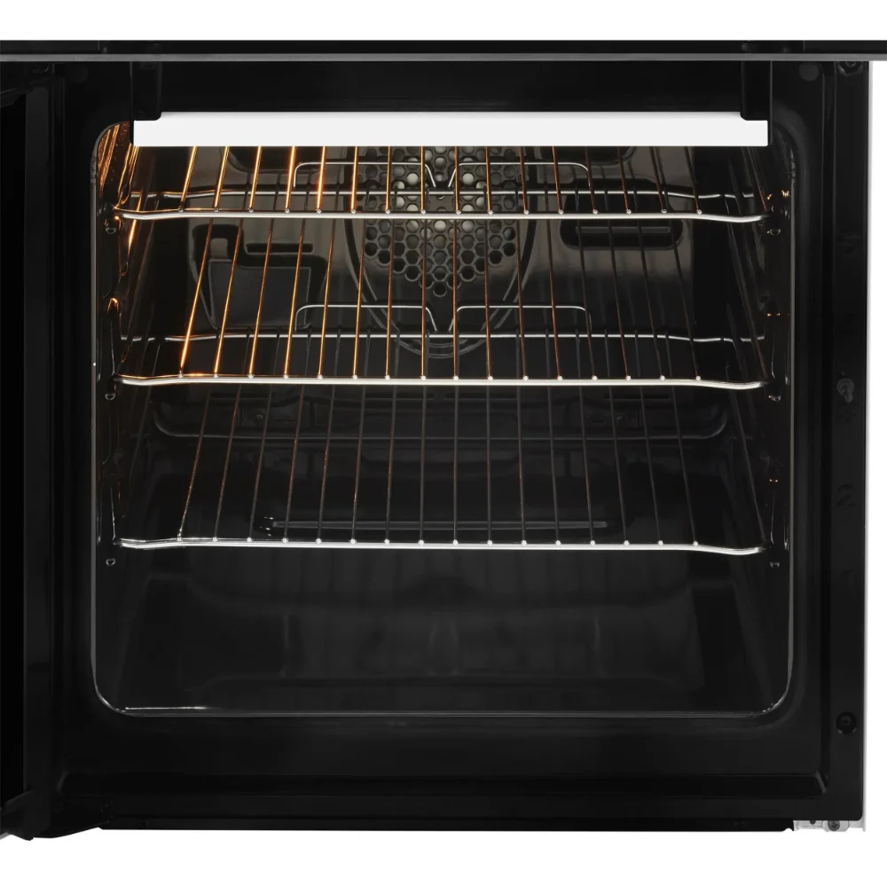 Beko 50cm Double Oven Ceramic Top Electric Cooker - Black | KDVC563AK