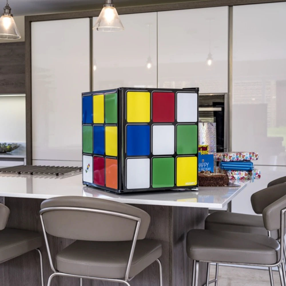 Husky Rubiks Cube 43 Litre Table Top Mini Fridge | HUS-HU231-C