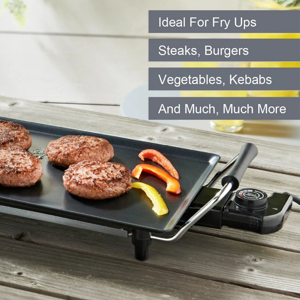 Quest Electric Teppanyaki Grill X70 1800W 70cm x 23cm | 32529A