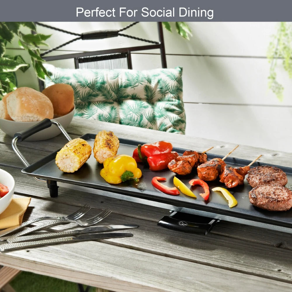 Quest Electric Teppanyaki Grill X70 1800W 70cm x 23cm | 32529A