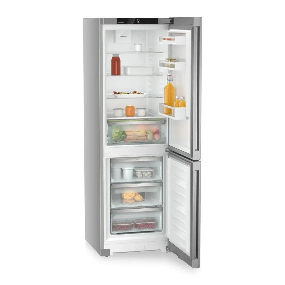 Liebherr Pure NoFrost 60/40 Fridge Freezer- Stainless Steel | CNSFD-5203