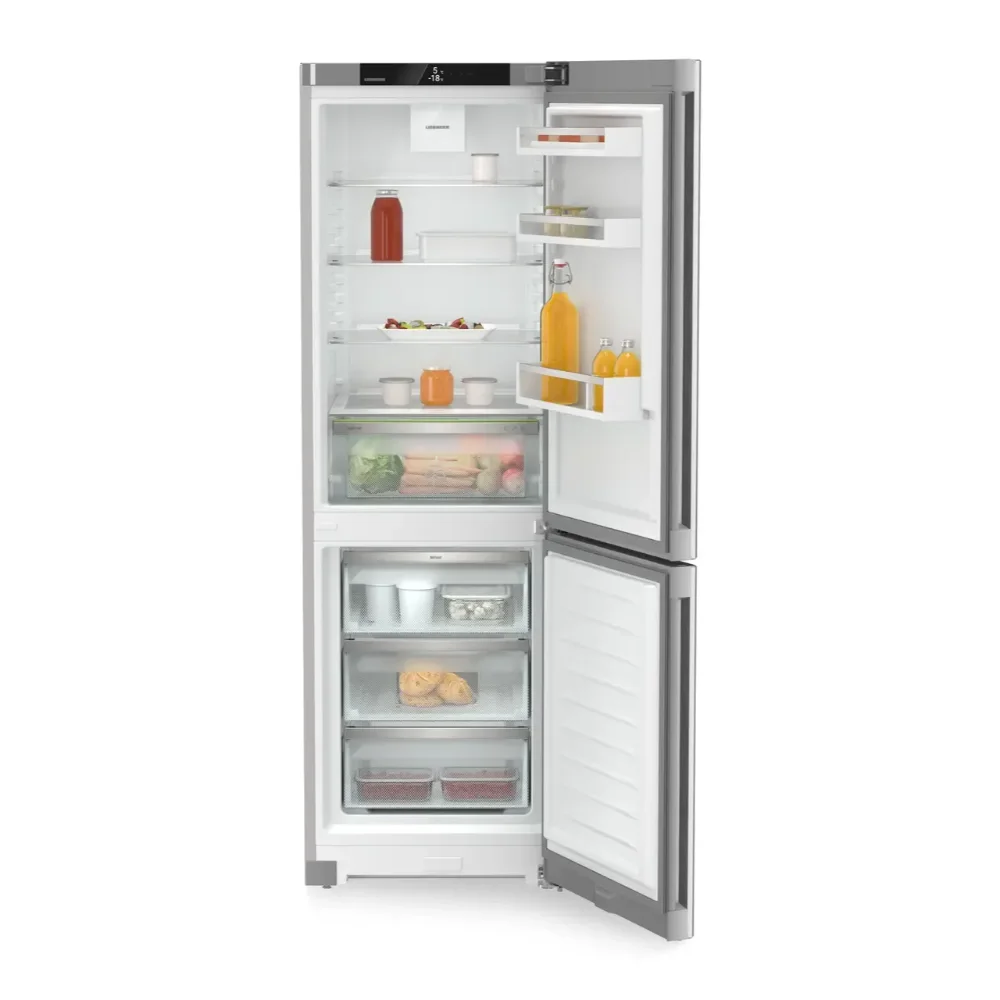 Liebherr Pure NoFrost 60/40 Fridge Freezer- Stainless Steel | CNSFD-5203