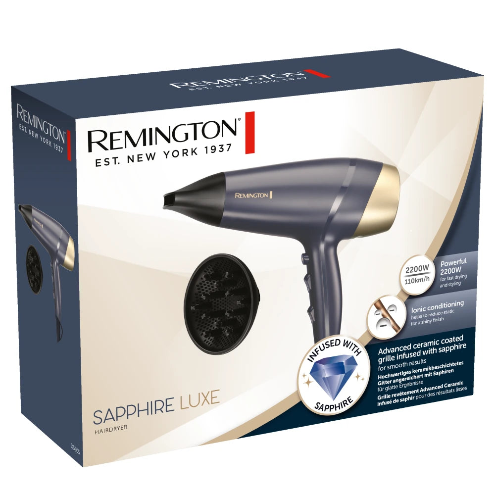 Remington Luxe Hair Dryer 2200W - Sapphire | D5805