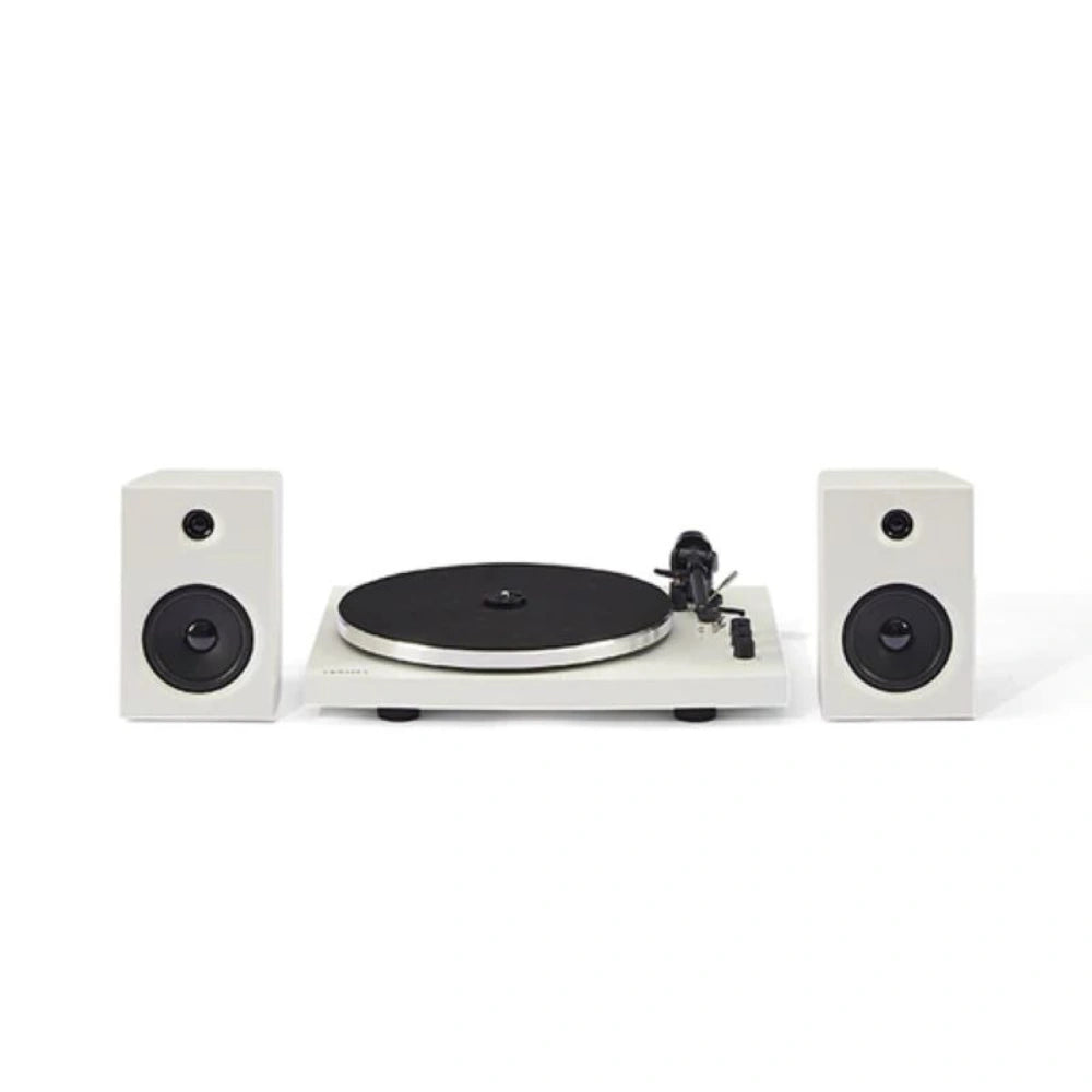 Crosley T150 Bluetooth Record Vinyl Player with Speakers - White | T150C-WH4