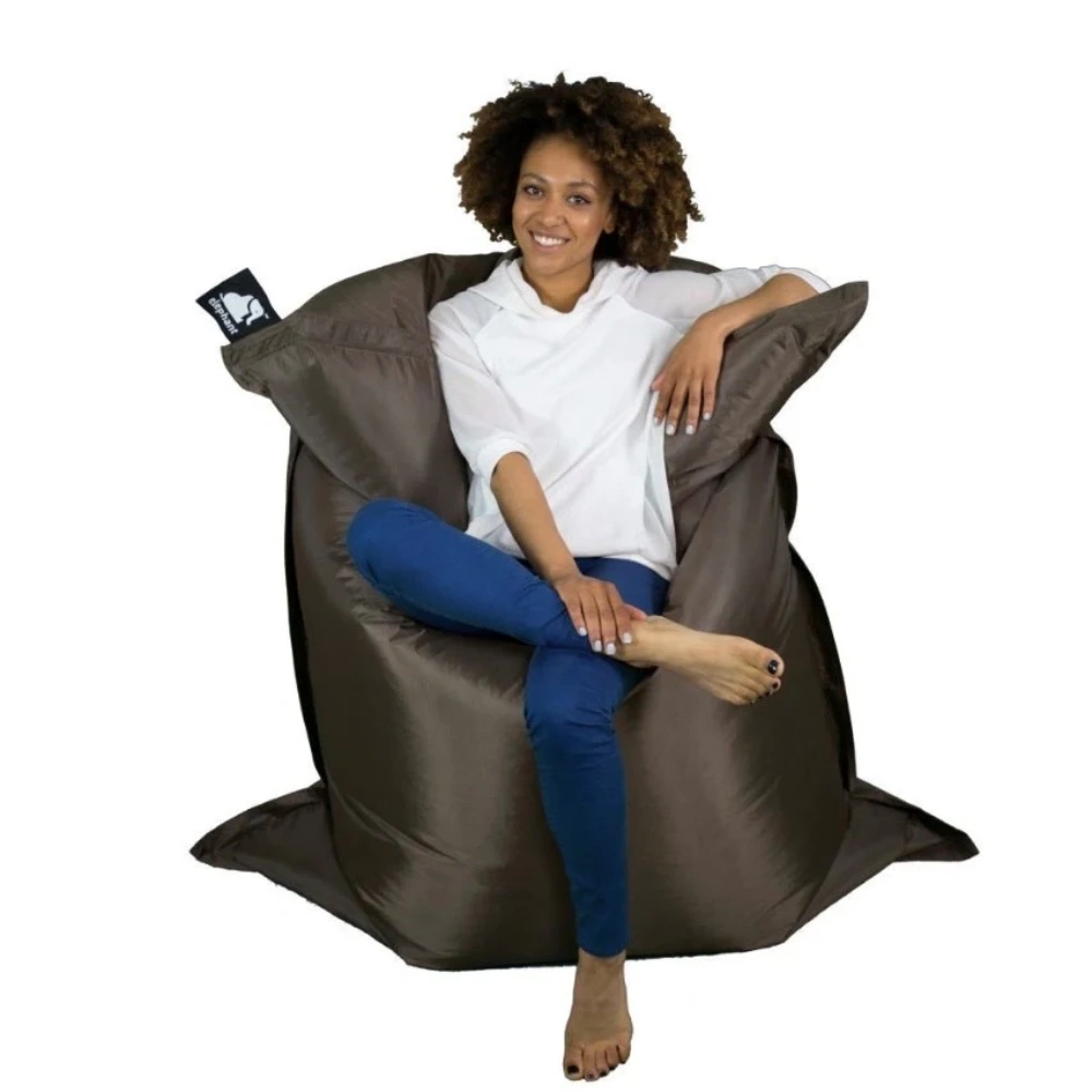 Elephant Jumbo Bean Bag - Khaki Green | EJBKHK01