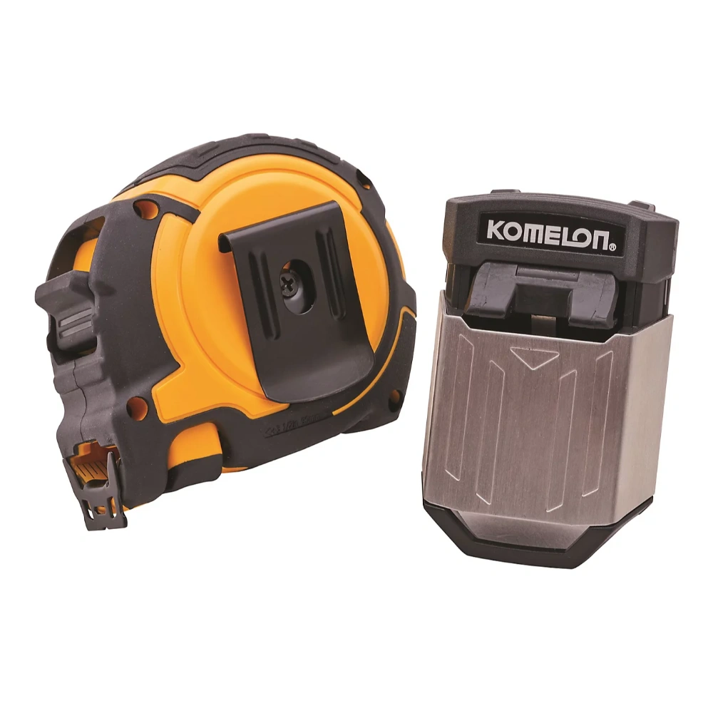 Komelon 8 Metre (26ft) Contractors Tape with FREE Belt Clip | XMS25PROTAPE