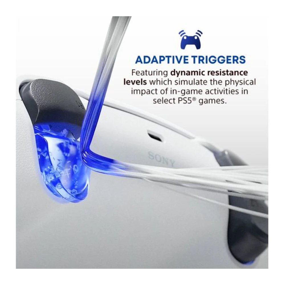 SONY PlayStation 5 PS5 Digital Edition (Model Group - Slim) 1TB with Dual Sense Controller - White | P5HEHWSNY57728