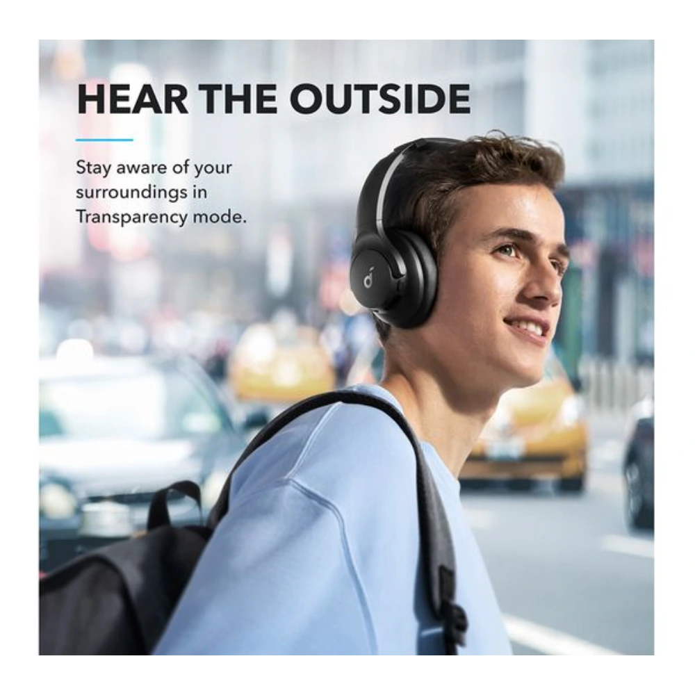 Soundcore Q21i Wireless Bluetooth Noise Cancelling Headphones - Black | A3004311