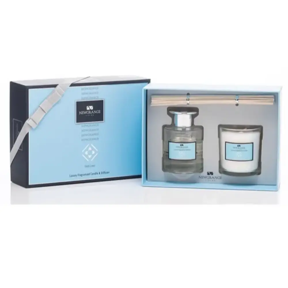 Newgrange Living Luxury Candle and Diffuser Set - Fresh Linen | 9171
