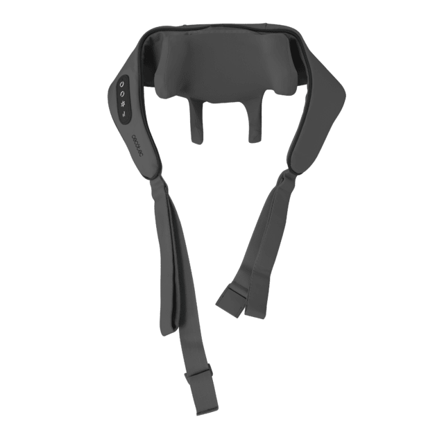 Gray neck massager on a transparent background