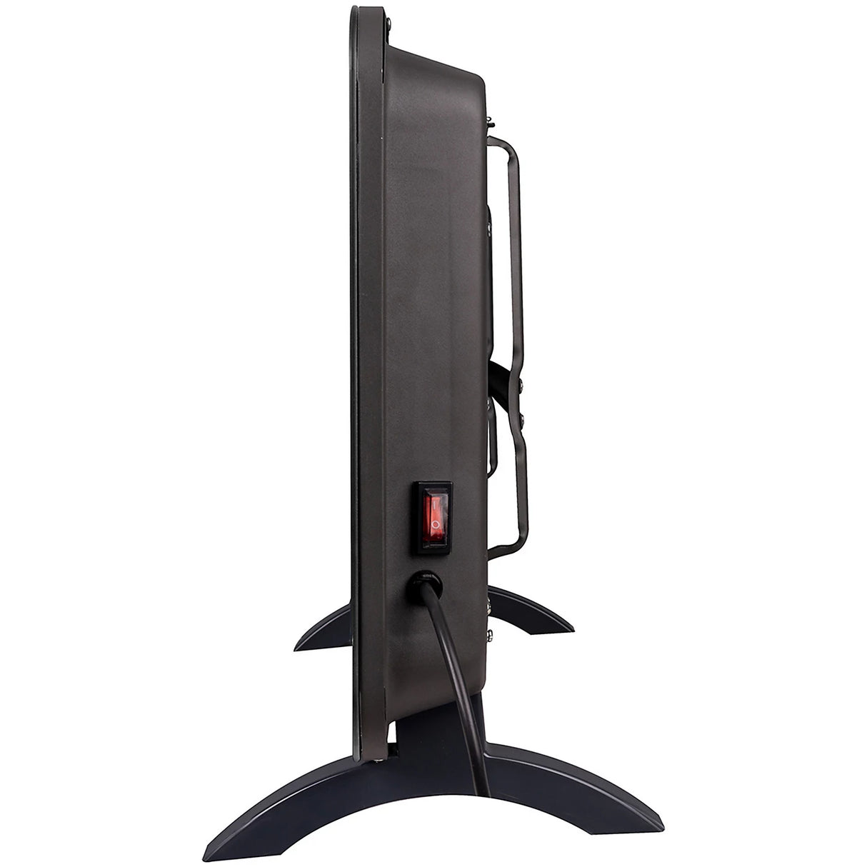 Masterplug Auraline Electric Smart 2000W Glass Panel Heater - Slate Grey | 301502