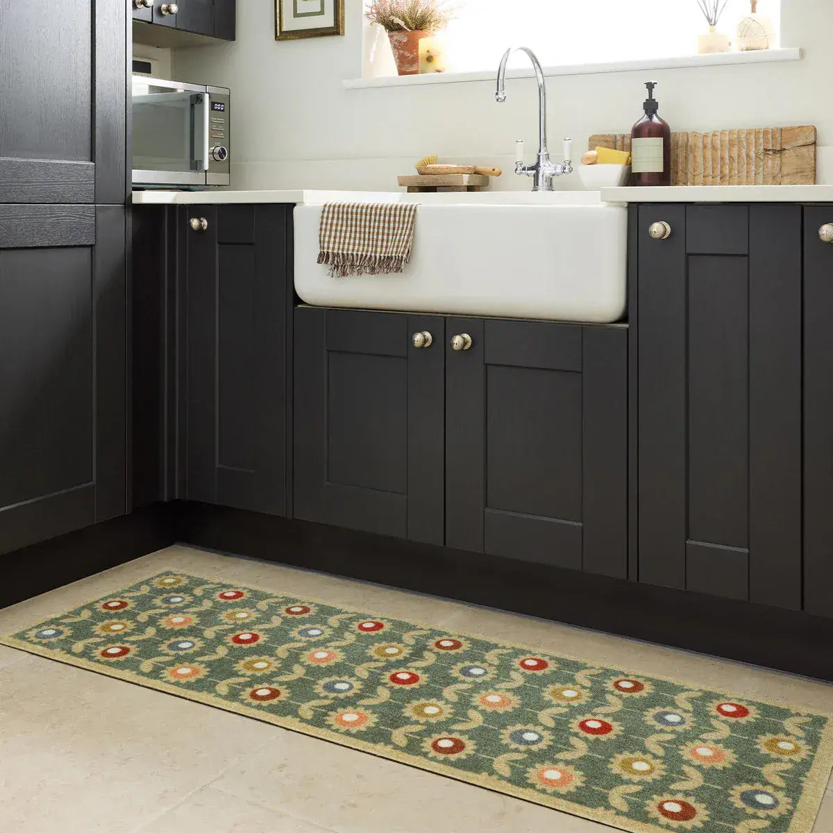 My Mat Runner Doormatt 50cm x 150cm - Multi Floral Sage | PT645851